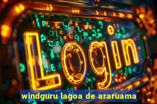 windguru lagoa de araruama